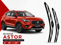 Zuko India Astor MG MOTOR (2015-2026) Compatible Wiper Blades | Conventional, Hybrid & Frameless