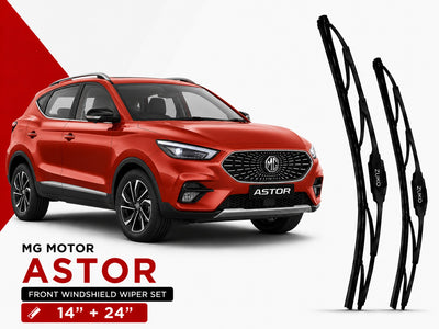 Zuko India Astor MG MOTOR Wiper Blades | Conventional, Hybrid & Frameless