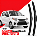 Zuko India Alto K10 MARUTI SUZUKI (2015-2026) Compatible Wiper Blades | Conventional, Hybrid & Frameless
