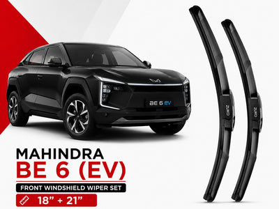 Zuko India BE 6 (EV) MAHINDRA (2015-2026) Compatible Wiper Blades | Conventional, Hybrid & Frameless