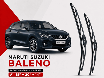 Zuko India Baleno MARUTI SUZUKI Wiper Blades | Conventional, Hybrid & Frameless
