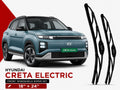 Zuko India Creta Electric HYUNDAI (2015-2026) Compatible Wiper Blades | Conventional, Hybrid & Frameless