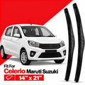 Zuko India Celerio MARUTI SUZUKI (2015-2026) Compatible Wiper Blades | Conventional, Hybrid & Frameless