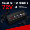 Zuko India Smart Charger 72V 5A | Graphene Battery E-Scooter Charger