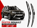 Zuko India Duster RENAULT (2012-2022) Compatible Wiper Blades | Conventional, Hybrid & Frameless
