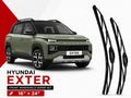 Zuko India Exter HYUNDAI (2015-2026) Compatible Wiper Blades | Conventional, Hybrid & Frameless