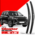 Zuko India Gloster MG MOTOR (2015-2026) Compatible Wiper Blades | Conventional, Hybrid & Frameless