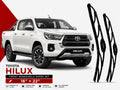 Zuko India Hilux TOYOTA (2015-2026) Compatible Wiper Blades | Conventional, Hybrid & Frameless