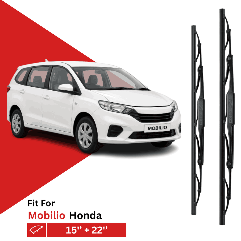 Zuko India Mobilio HONDA (2014-2024) Compatible Wiper Blades | Conventional, Hybrid & Frameless