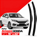 Zuko India Amaze HONDA (2015-2026) Compatible Wiper Blades | Conventional, Hybrid & Frameless