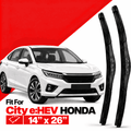 Zuko India City e:HEV HONDA (2015-2026) Compatible Wiper Blades | Conventional, Hybrid & Frameless