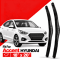 Zuko India Accent HYUNDAI (1999-2012) Compatible Wiper Blades | Conventional, Hybrid & Frameless
