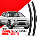 Zuko India Ioniq 5 HYUNDAI (2015-2026) Compatible Wiper Blades | Conventional, Hybrid & Frameless