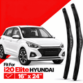 Zuko India i20 Elite HYUNDAI (2014-2020) Compatible Wiper Blades | Conventional, Hybrid & Frameless