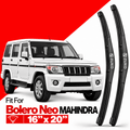Zuko India Bolero Neo MAHINDRA (2015-2026) Compatible Wiper Blades | Conventional, Hybrid & Frameless