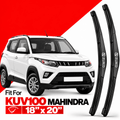 Zuko India KUV100 MAHINDRA (2016-2023) Compatible Wiper Blades | Conventional, Hybrid & Frameless