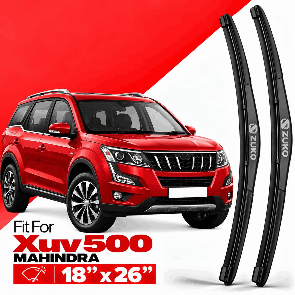 Zuko India Xuv 500 MAHINDRA (2011-2021) Compatible Wiper Blades | Conventional, Hybrid & Frameless