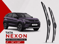 Zuko India Nexon TATA (2015-2026) Compatible Wiper Blades | Conventional, Hybrid & Frameless