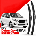 Zuko India Datsun Go+ NISSAN (2015-2022) Compatible Wiper Blades | Conventional, Hybrid & Frameless