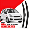 Zuko India Ritz MARUTI SUZUKI (2009-2017) Compatible Wiper Blades | Conventional, Hybrid & Frameless