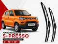 Zuko India S-Presso MARUTI SUZUKI (2015-2026) Compatible Wiper Blades | Conventional, Hybrid & Frameless