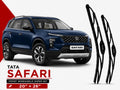 Zuko India Safari TATA (2015-2026) Compatible Wiper Blades | Conventional, Hybrid & Frameless