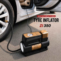 Zuko India Tyre Inflator + LED Torch 2 in 1 ZI-350 | Digital Display Air Compressor for Car