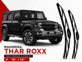 Zuko India Thar ROXX MAHINDRA (2015-2026) Compatible Wiper Blades | Conventional, Hybrid & Frameless