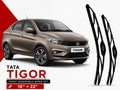Zuko India Tigor TATA (2015-2026) Compatible Wiper Blades | Conventional, Hybrid & Frameless