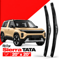 Zuko India Sierra TATA (2015-2026) Compatible Wiper Blades | Conventional, Hybrid & Frameless