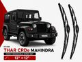 Zuko India Thar CRDe MAHINDRA (2010-2020) Compatible Wiper Blades | Conventional, Hybrid & Frameless