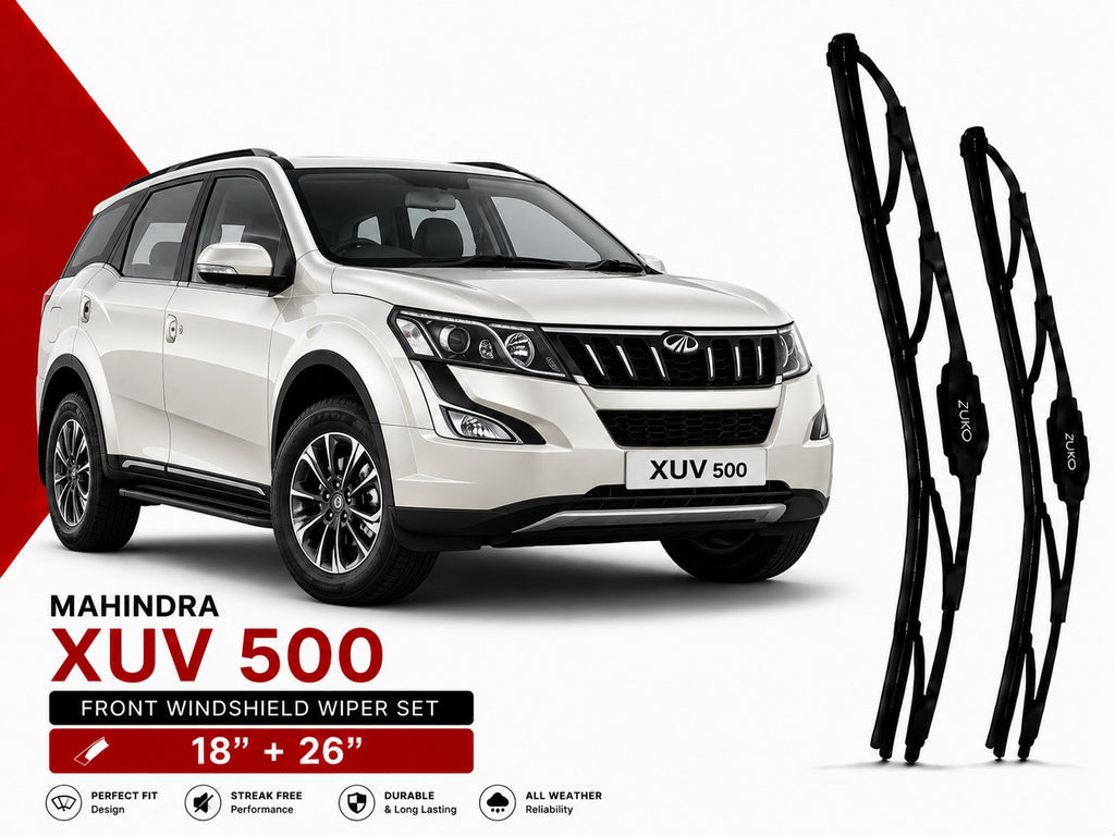 Zuko India Xuv 500 MAHINDRA (2011-2021) Compatible Wiper Blades | Conventional, Hybrid & Frameless